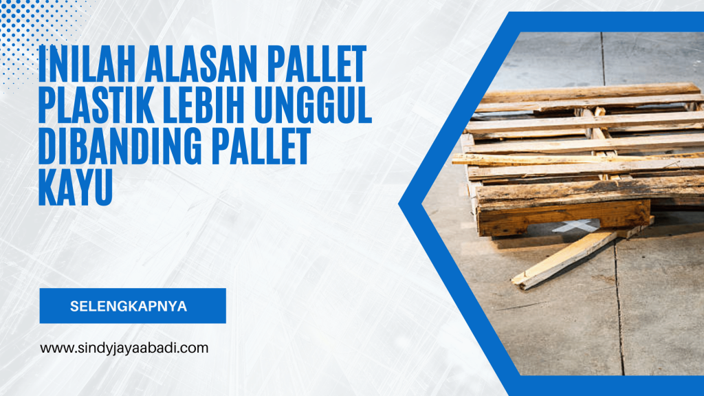 Inilah Alasan Pallet Plastik Lebih Unggul Dibanding Pallet Kayu