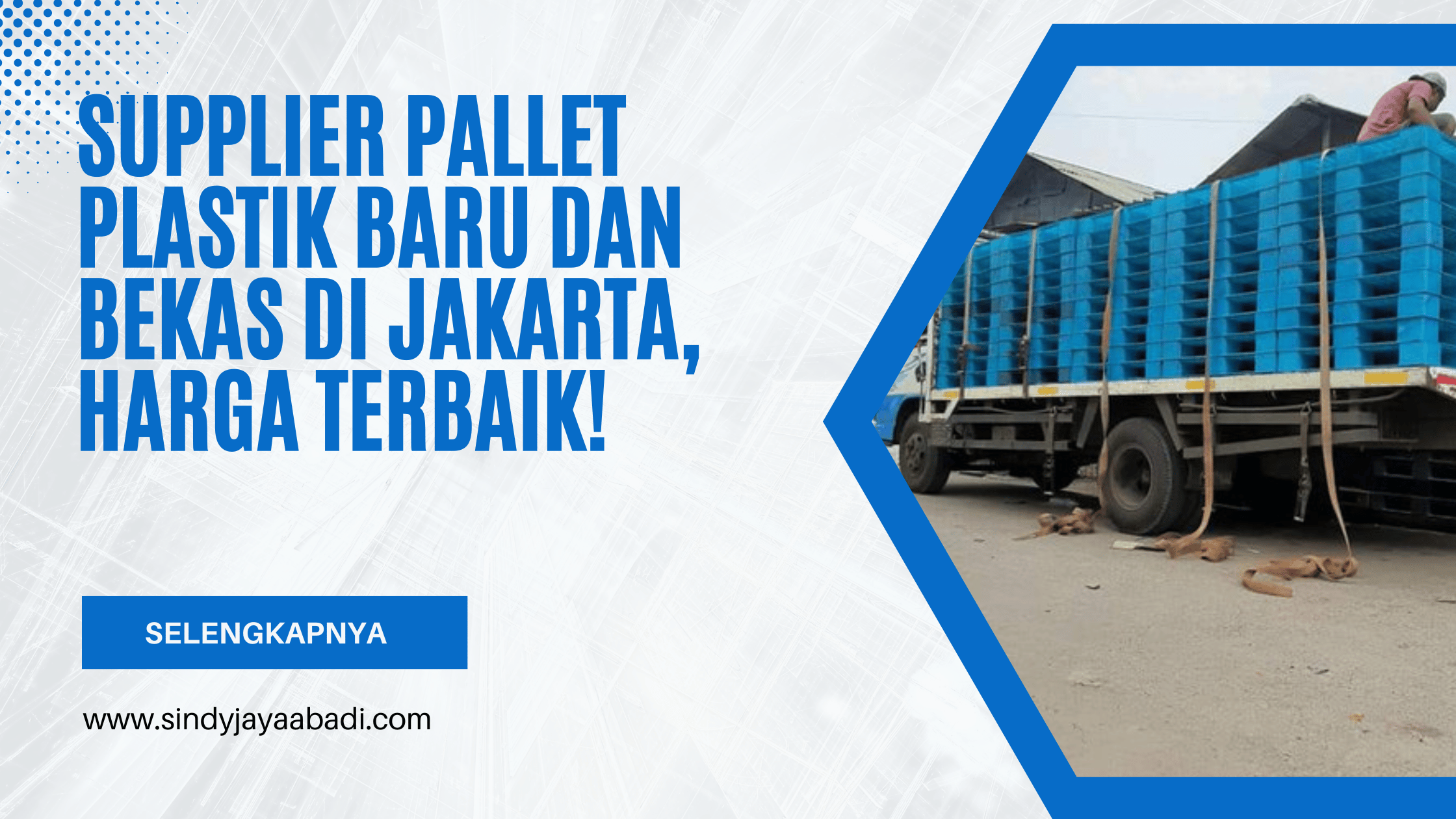 Supplier Pallet Plastik Baru dan Bekas di Jakarta, Harga Terbaik!